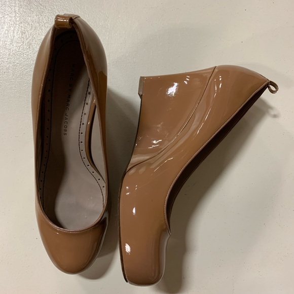 Pink/Nude Marc by Marc Jacobs Wedges - Picture 2 of 3